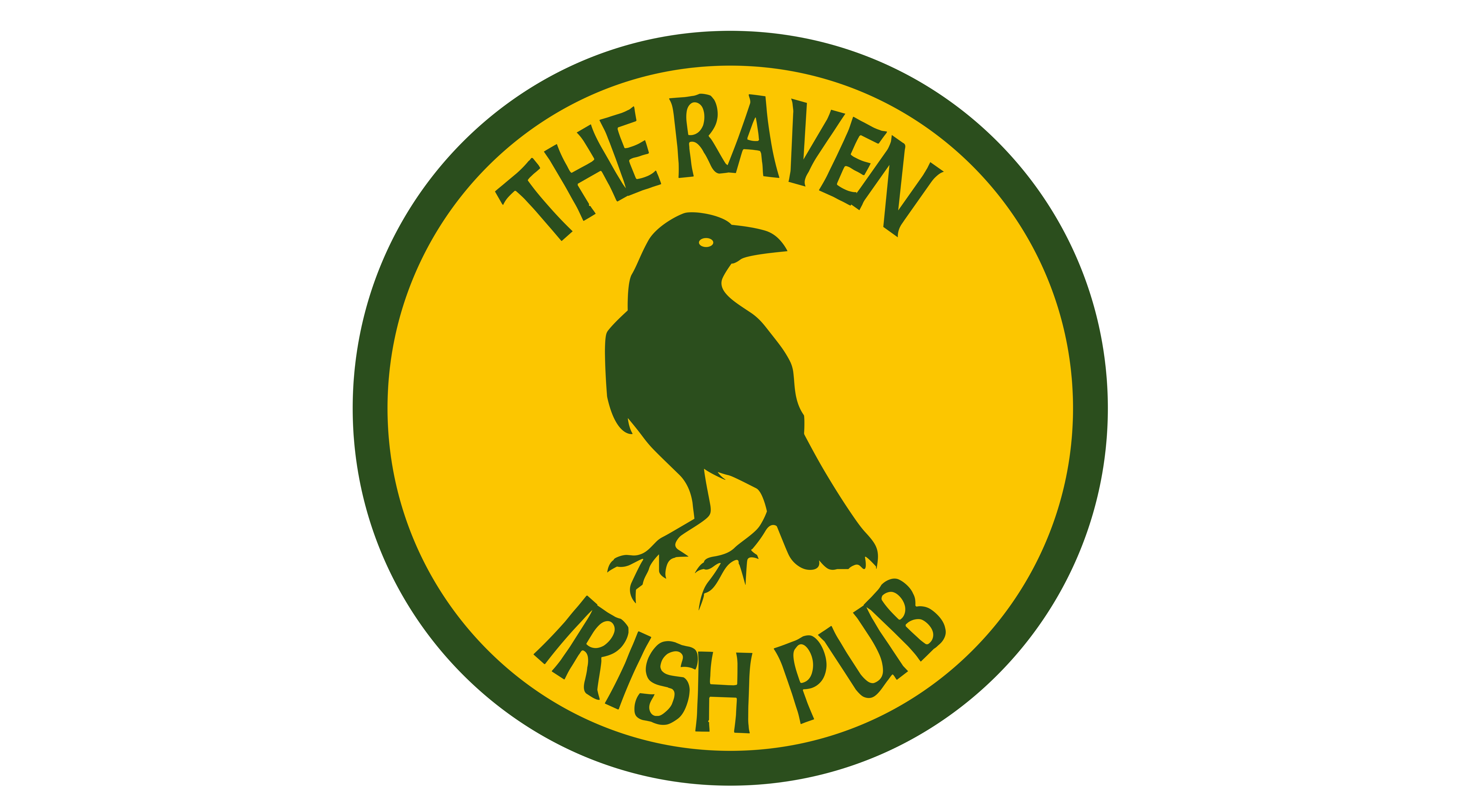 The Raven Irish Pub logosu